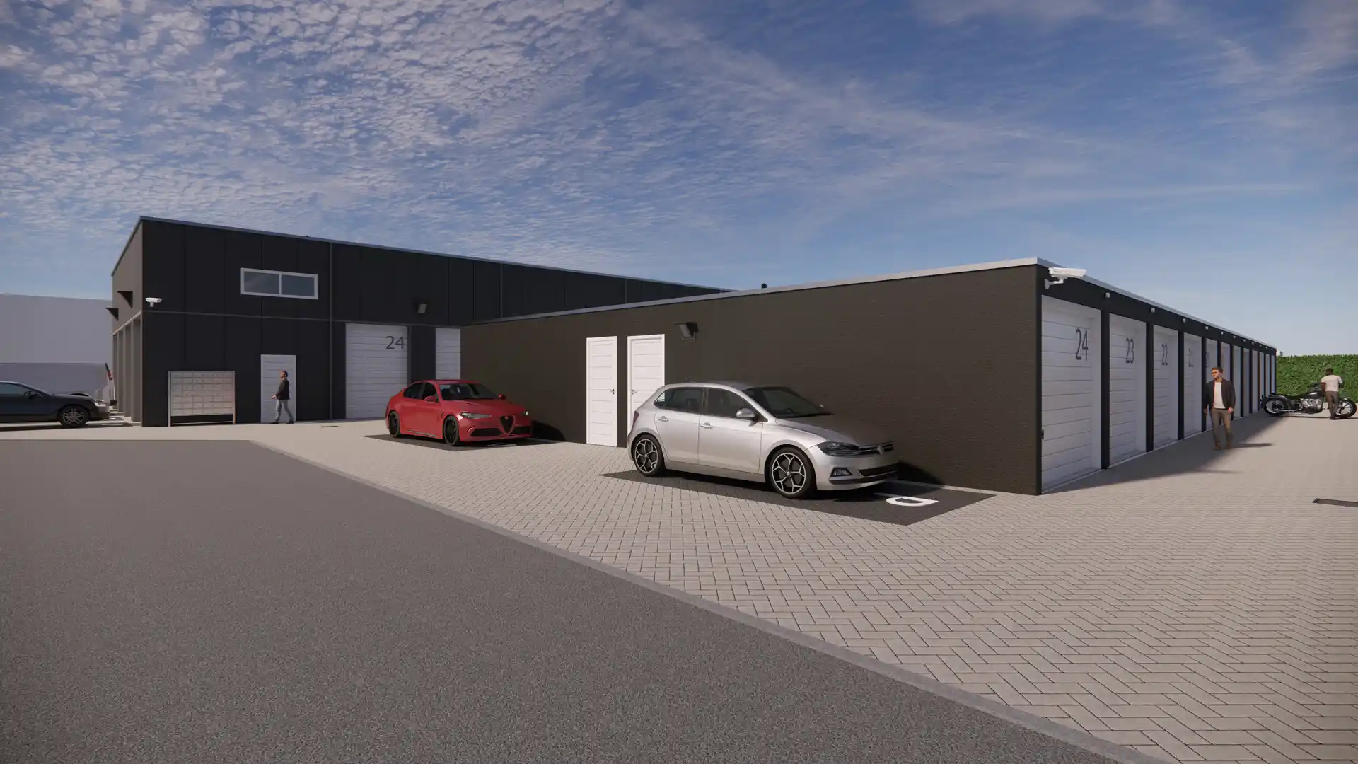 Multicomplex garagebox Neede