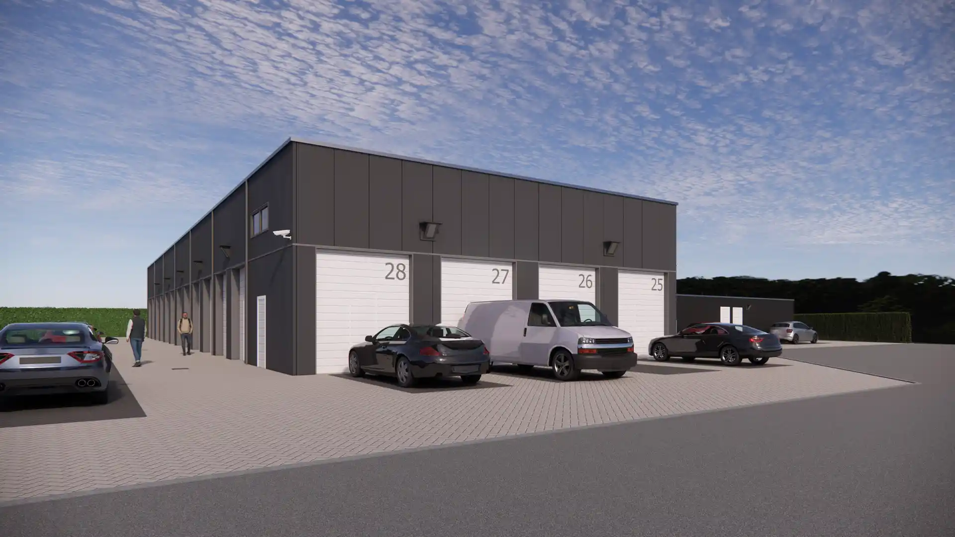 Multicomplex garagebox Neede