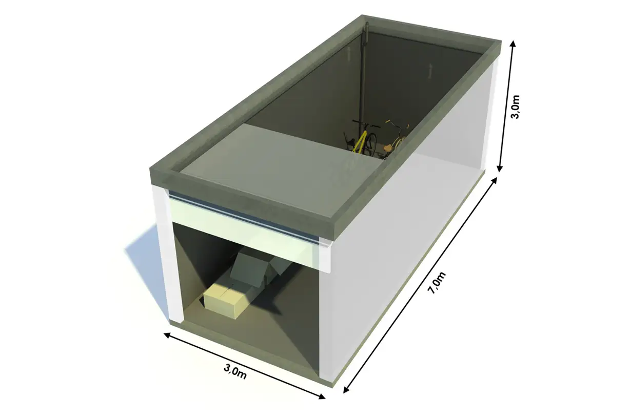 Multicomplex Extra brede boxen